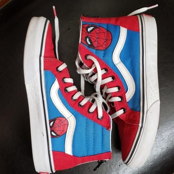 spiderman vans kids